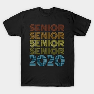 SENIOR CLASS 2020  High School Graduation Gift T-Shirt